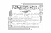 New Horizon Ho English Reader - Children Choice