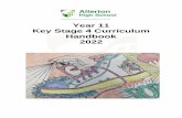 Key Stage 4 Curriculum Handbook 2021 - Allerton High School