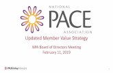 Updated Member Value Strategy - npaonline.org