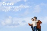 ESG performance report 2020 - Ørsted