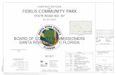 CONSTRUCTION PLANS FIDELIS COMMUNITY PARK