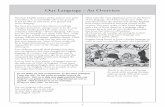 Our Language - An Overview