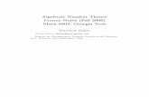 Algebraic Number Theory Course Notes (Fall 2006) Math 8803 ...