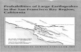 Probabilities of Large Earthquakes in the San Francisco ...