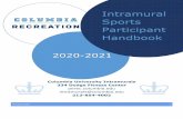 Intramural Sports Participant Handbook