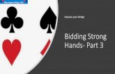 Bidding Strong Hands- Part 3