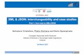 XML & JSON: interchangeability and case studies