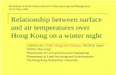 Relationship between surface and air temperatures over ...