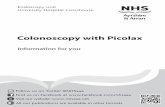 Colonoscopy with Picolax