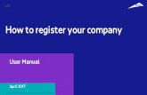 How to register your company