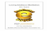 Loving-kindness Meditation - A Buddhist Library