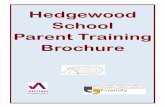 Hedgewood School Parent Training Brochure