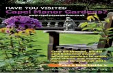 HAVE YOU VISITED Capel Manor Gardens?