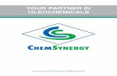 YOUR PARTNER IN OLEOCHEMICALS - ChemSynergy