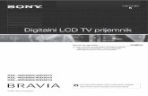 Digitalni LCD TV prijemnik - Sony
