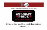 Orientation and Parent Information 2021-2022 image001