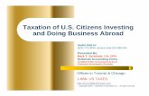 Taxation of U.S. Citizens Investing and Doing Business Abroad