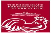 2016 Rhody AwARds - preservation.ri.gov