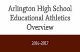 Arlington High School Educational Athletics Overview