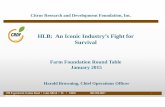 HLB: An Iconic Industry’s Fight for Survival