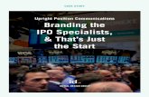 Upright Position Communications Branding the IPO ...