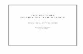 THE VIRGINIA BOARD OFACCOUNTANCY