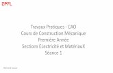 Travaux Pratiques - CAO Cours de Construction Mécanique ...