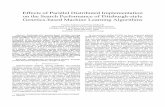 Effects of Parallel Distributed Implementation on the ...