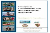 Chesapeake Conservation Corps Host Organization Application