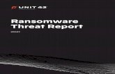 Ransomware Threat Report