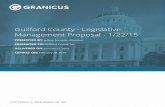 Guilford County - Legislative Management Proposal - 1/22/15