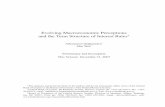 Evolving Macroeconomic Perceptions and the Term Structure ...