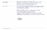 AIMD-97-42 Land Management Systems: BLM Faces Risks in ...