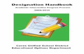 Designation Handbook
