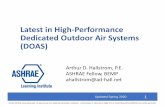 Latest in High Performance Outdoor Air Systems (DOAS)