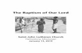 The Baptism of Our Lord - SAINT JOHN HATTIESBURG