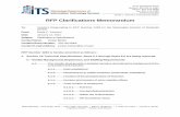 RFP Clarifications Memorandum - Mississippi