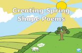 Shape Poems - Whiteshill Primary School