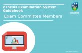 Exam Committee eThesis Exam system Guidebook v11