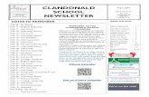 CLANDONALD Feb 7, 2019 SCHOOL Clandonald School