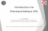 Introduction à la Pharmacocinétique (PK)