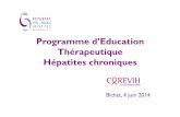 Programme d’Education Thérapeutique Hépatites chroniques