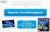 Aspects microbiologiques - Les Jeudis de Fleurus