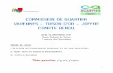 COMMISSION DE QUARTIER VARENNES - TOISON D'OR – JOFFRE ...