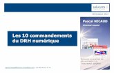 Les 10 commandements du DRH numérique