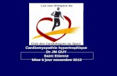 Club des Cardiologues du Sport Cardiomyopathie ...