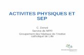 ACTIVITES PHYSIQUES ET SEP - AMPR Nord Picardie