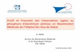 Profil et Pronostic des intoxications aigües au phosphure ...
