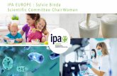 IPA EUROPE : Sylvie Binda Scientific Committee ChairWoman