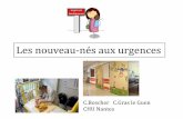Nouveau-né aux urgences - Une du site du CHU de Nantes